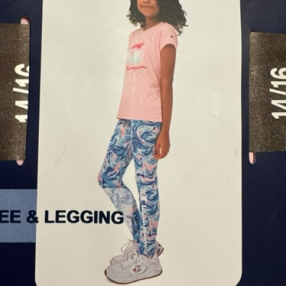 Champion Tee & Legging Set nwt